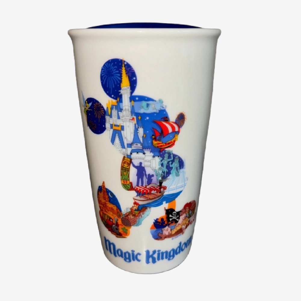 COLLECTIBLE Starbucks x Magic Kingdom Mickey Ceramic Tumbler 2017